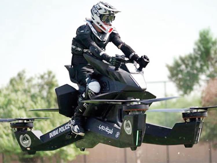 Real Life Hoverbike Used By Dubai Police TechSpertBlog